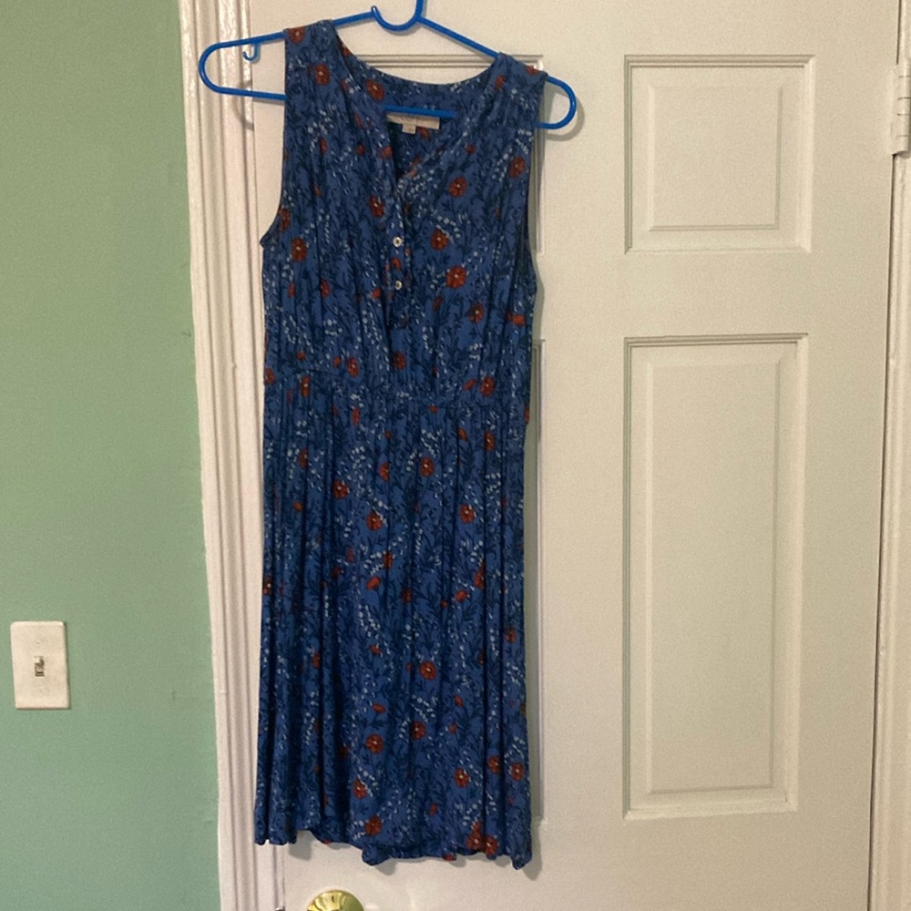 LOFT flowered dress
